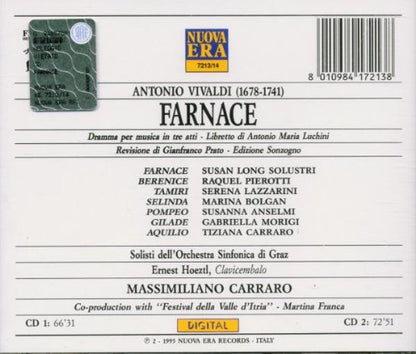 Antonio Vivaldi: Il Farnace (Oper) (Gesamtaufnahme