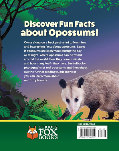 Kids' Backyard Safari: Opossums