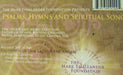 Psalms Hymns and