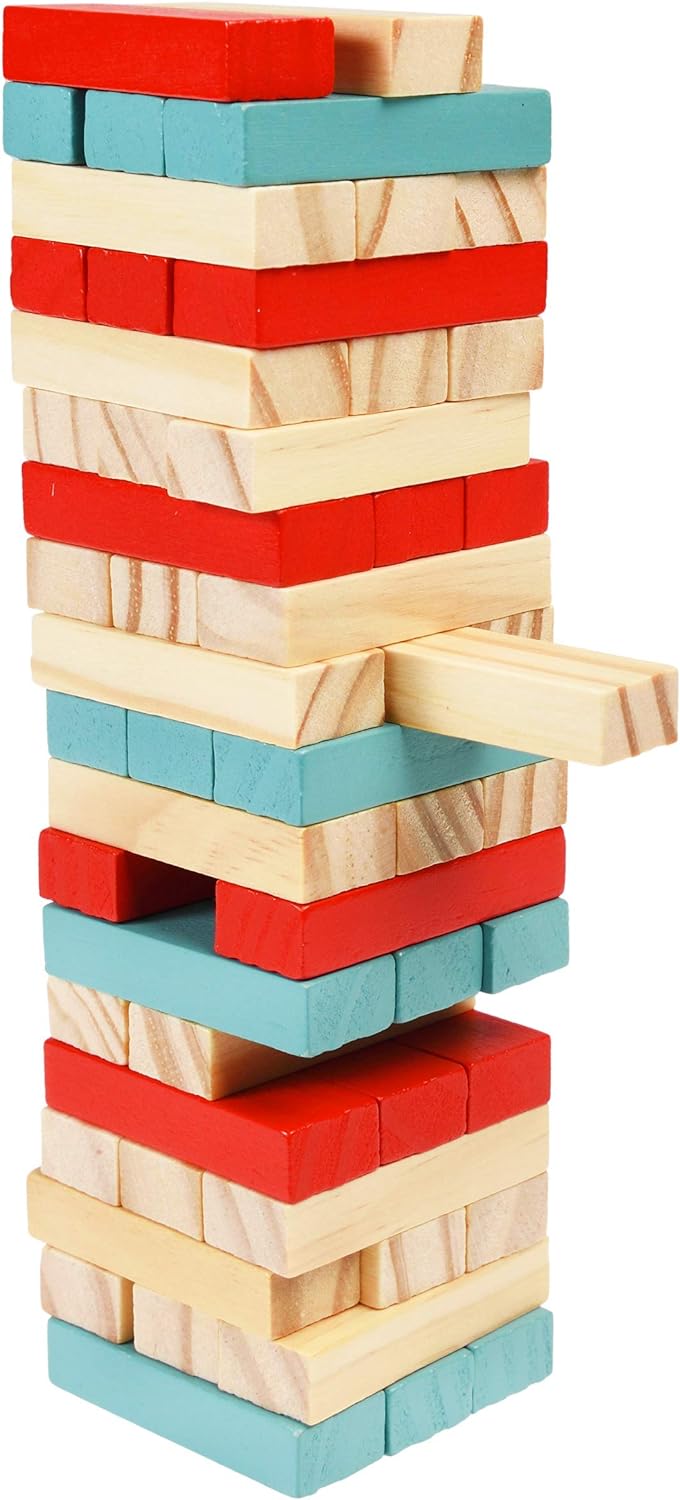 Rex London Wooden Topple Tower