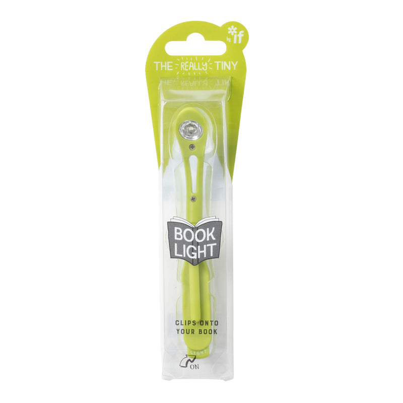 IF Really Tiny Book Light (Chartreuse) – Compact Reading Lights for Books in Bed – Flexible Book Light Clip On – A Great Book Lamp with Batteries Included Chartreuse One Size