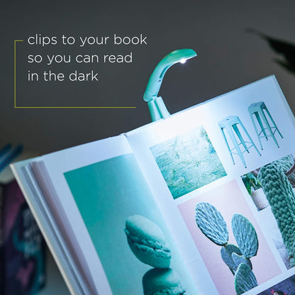 IF Really Tiny Book Light (Chartreuse) – Compact Reading Lights for Books in Bed – Flexible Book Light Clip On – A Great Book Lamp with Batteries Included Chartreuse One Size