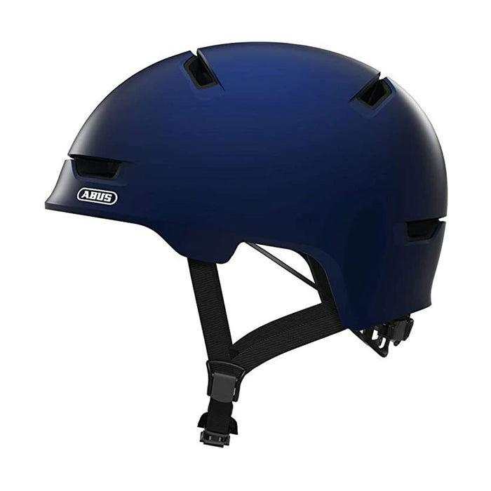 ABUS Scraper 3.0 City Helmet - Durable Bicycle Helmet for City Traffic - for Women and Men Blue (ultra blue) M