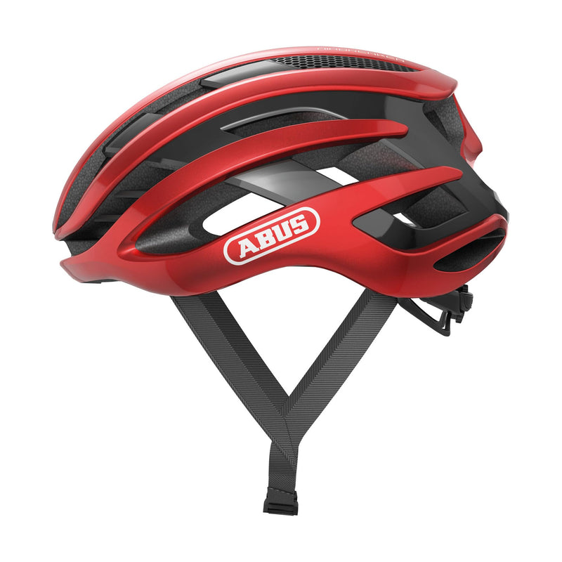 ABUS AirBreaker Racing Bike Helmet - High-End Bike Helmet for Professional Cycling - Unisex, for Men and Women M (52-58 cm) Rot (performance red)
