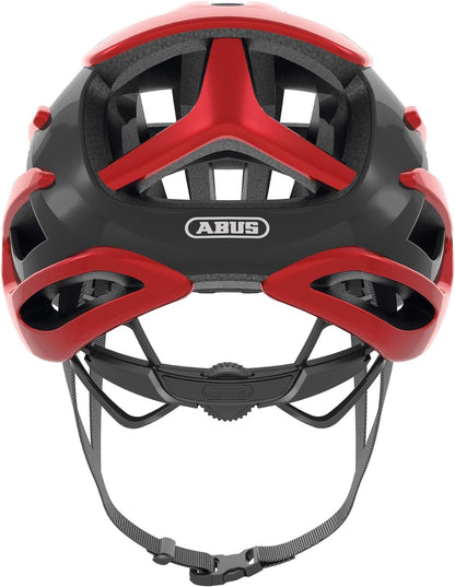 ABUS AirBreaker Racing Bike Helmet - High-End Bike Helmet for Professional Cycling - Unisex, for Men and Women M (52-58 cm) Rot (performance red)