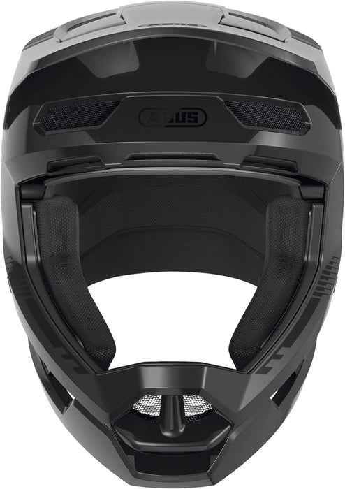 ABUS Downhill Bicycle Helmet HiDrop - Full-face Helmet with ABS Outer Shell for MTB Trails M (57-58 cm) Schwarz (shiny black)