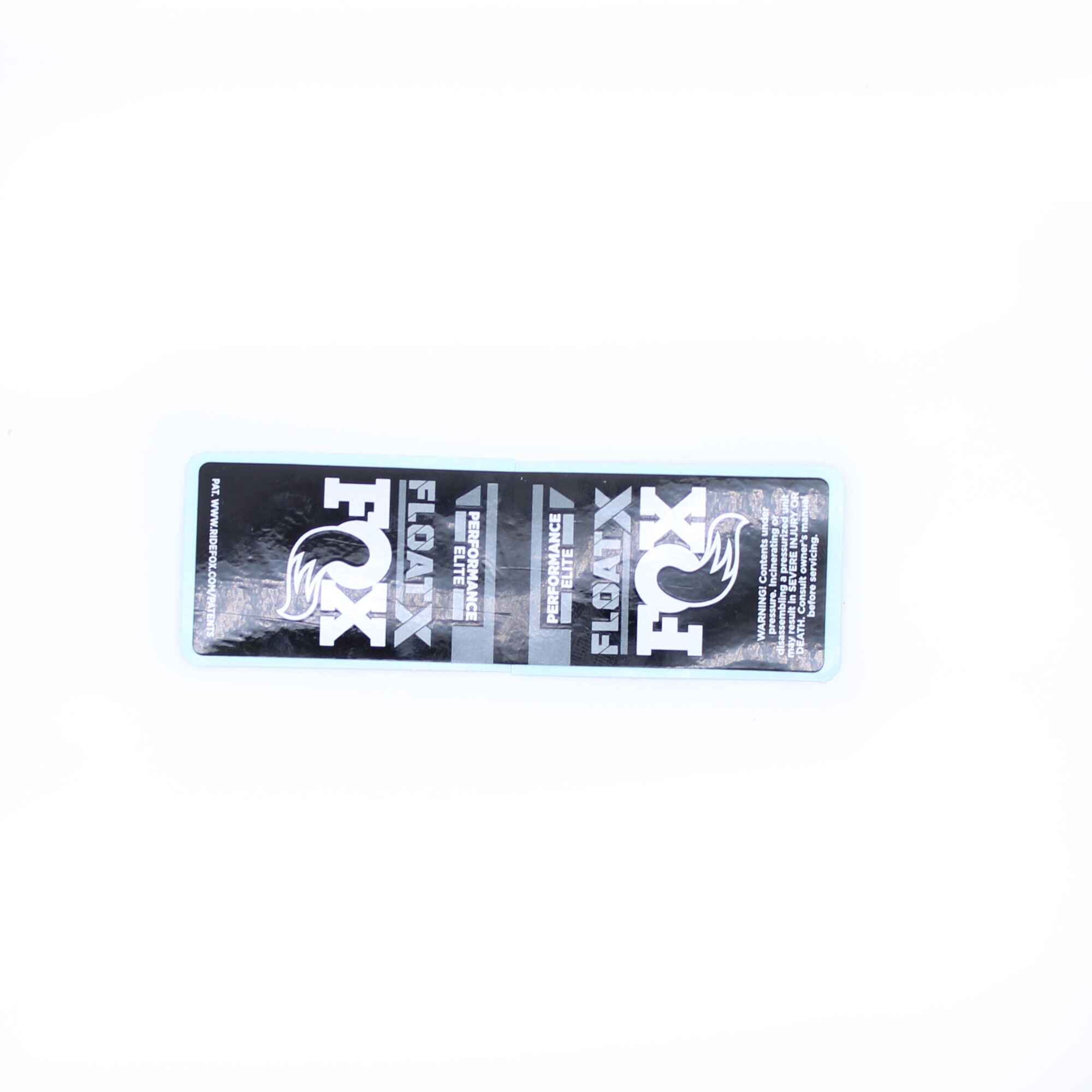 Fox FLOAT X Performance Elite Resy Decal Kit Long (47.5-75mm)