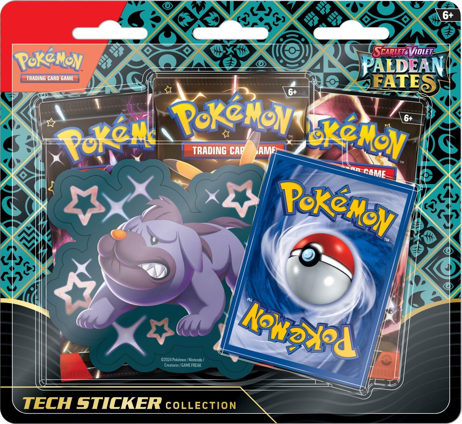 Pokemon Tcg - Scarlet & Violet - Paldean Fates Tech Sticker Collection
