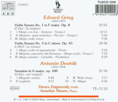 Denes Zsigmondy / Annelise Nissen-Edvard Grieg: Vi