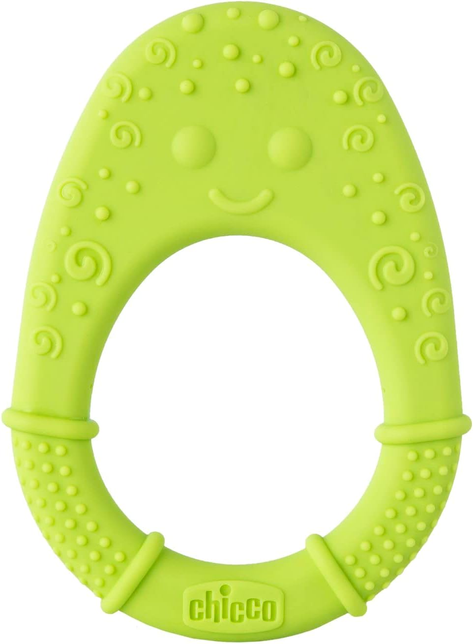 CHICCO - Teether all soft, 2 months +, green