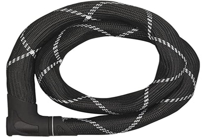 ABUS Chain Lock Iven Chain 8210, Hardened Steel Bicycle Lock, Synthetic Fibre Coating, ABUS Security Level 10 110 Black