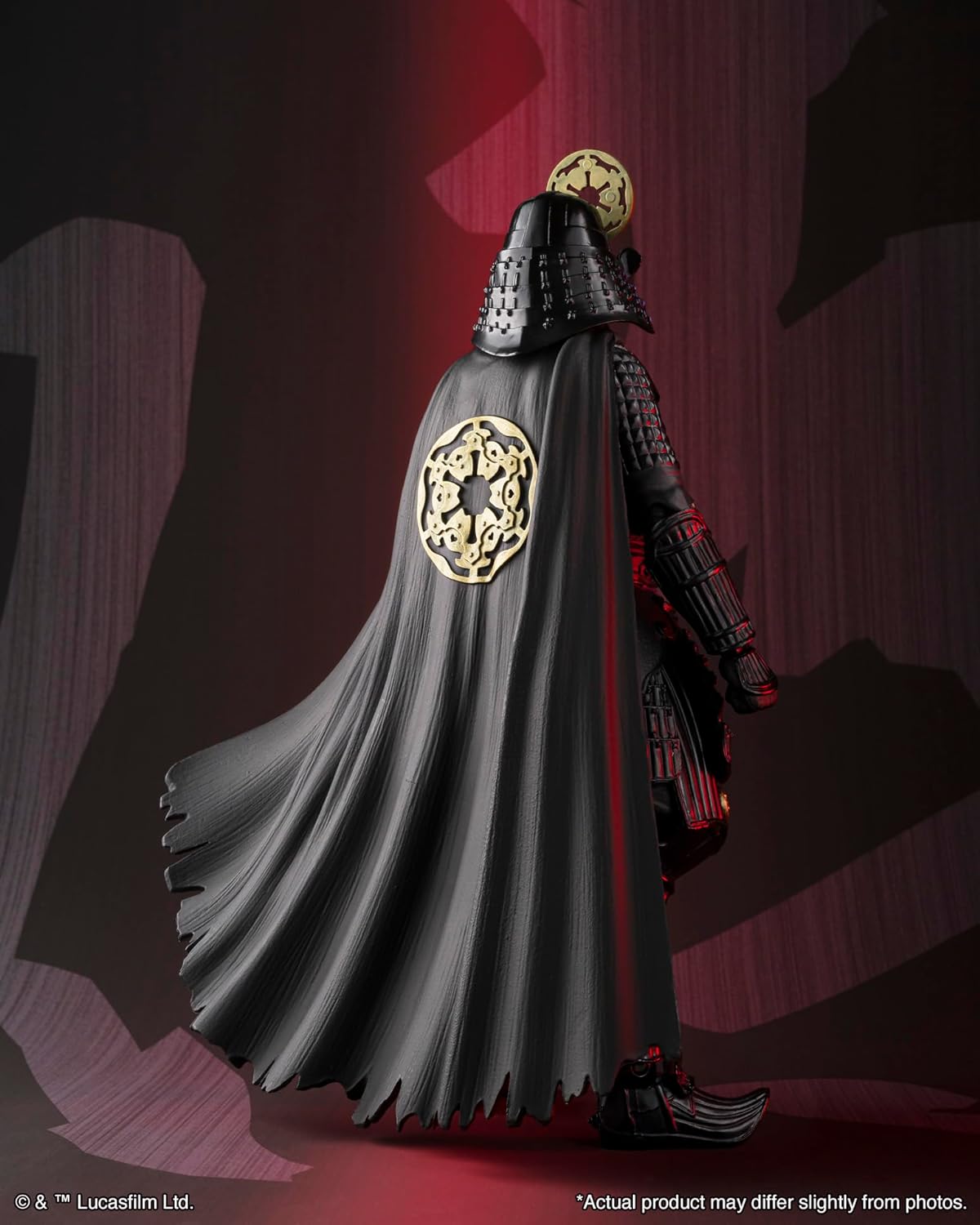TAMASHII NATIONS - Star Wars: OBI-Wan Kenobi - Samurai Taisho Darth Vader (Vengeful Spirit), Bandai Spirits Meisho Movie Realization Action Figure