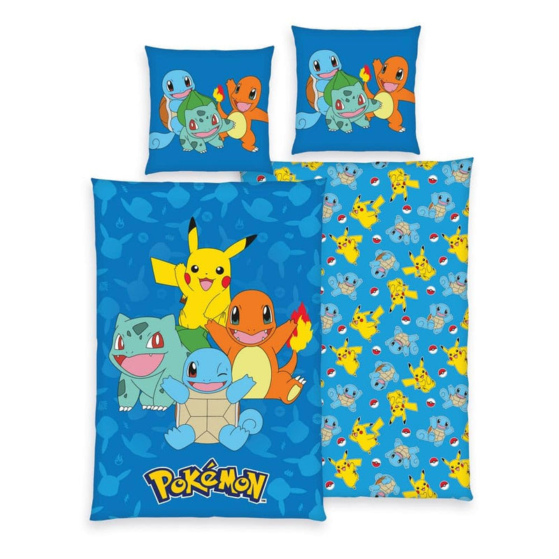 Pokemon Bettwasche Starter Pokemon 135 x 200 cm /