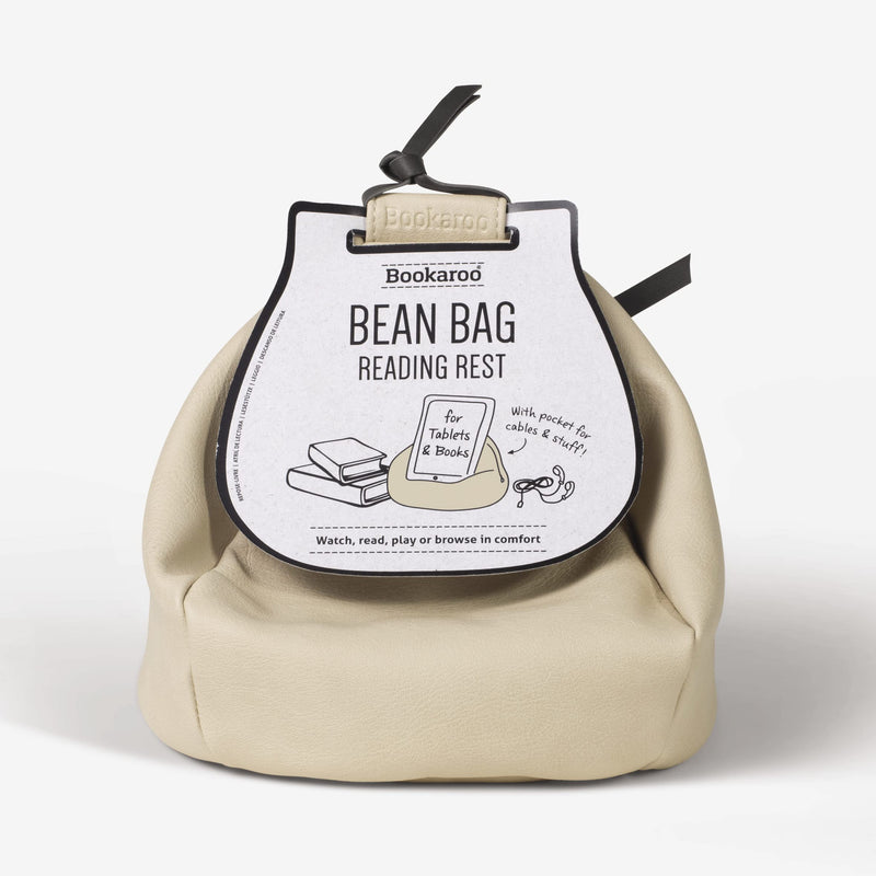 Bookaroo Bean Bag Reading Rest Cream