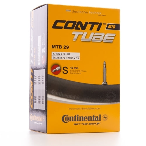 Continental MTB Tube Presta 60Mm Valve Black 29X1.75-2.50"
