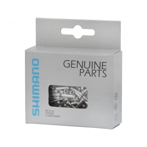 Shimano Brake Inner Wire Caps 1.6mm Silver (Box of 100) Box Box of 100