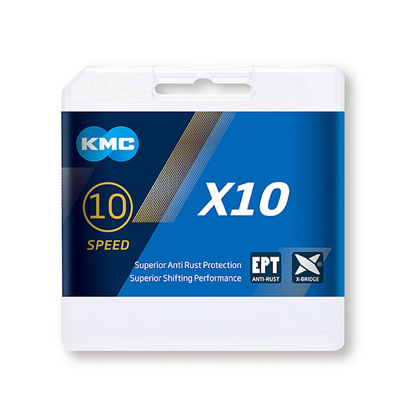 Kmc X10 1/2" x 11/128" Silver Circuit Chain