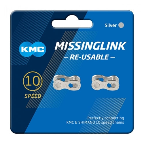 KMC MissingLink 10 Speed Silver Reusable