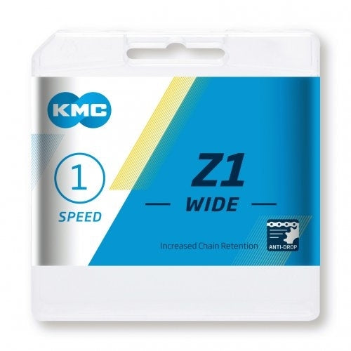 KMC Z1 Wide Chain Silver 112 Links