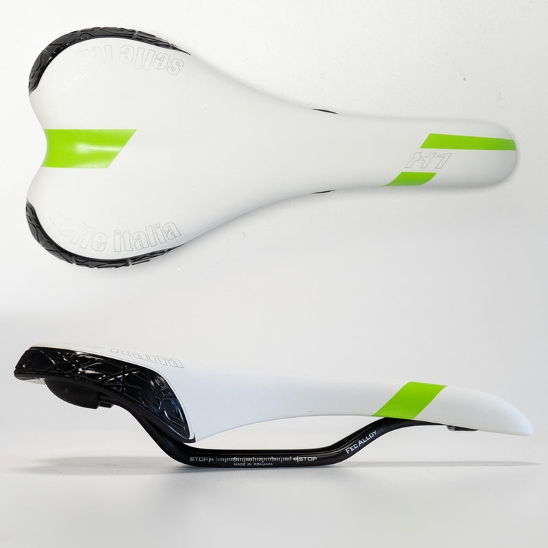 Selle Italia X1 XC Saddle White/Yellow