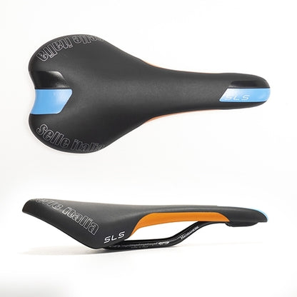 Selle Italia SLS Manganese Saddle Black/Blue/Orange