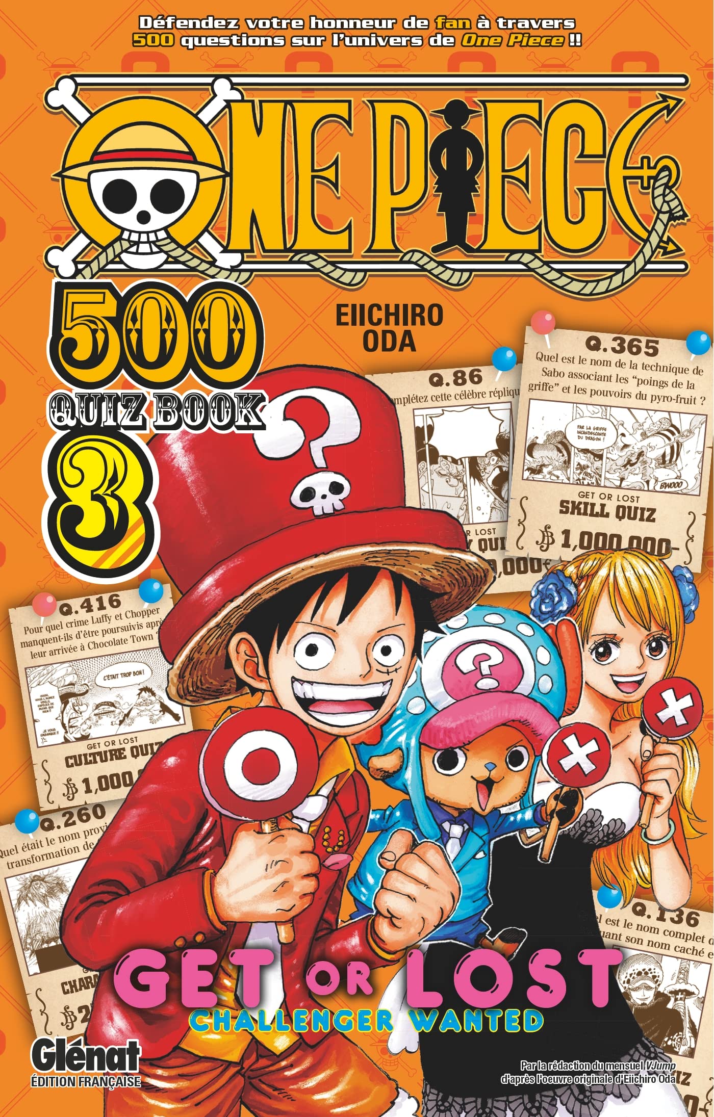 ONE PIECE - Quiz Book 500 questions - Tome 3