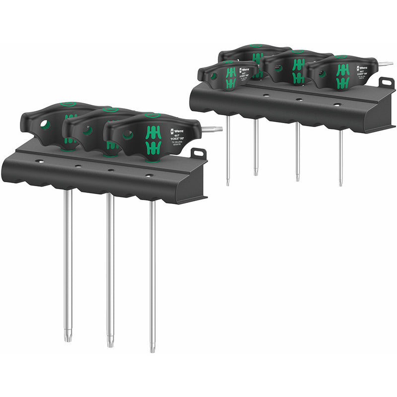 Wera 05023452001 467/7 HF 1 T-Handle Screwdriver Set