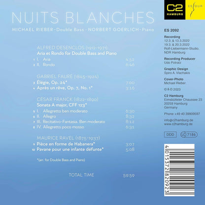 Michael Rieber/Norbert Goerlich: Nuits Blanches