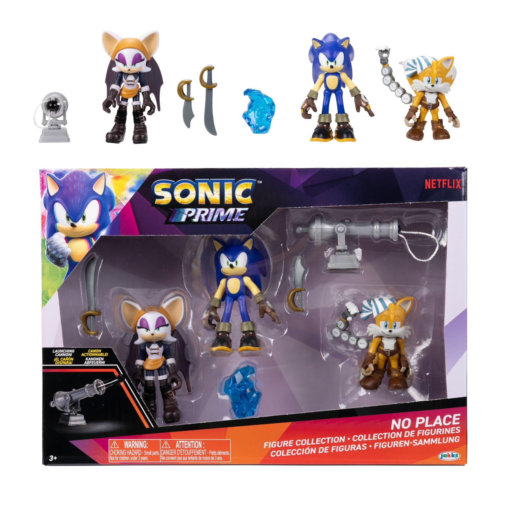 Sonic Prime 2.5" Figures Multipack- Wave 2