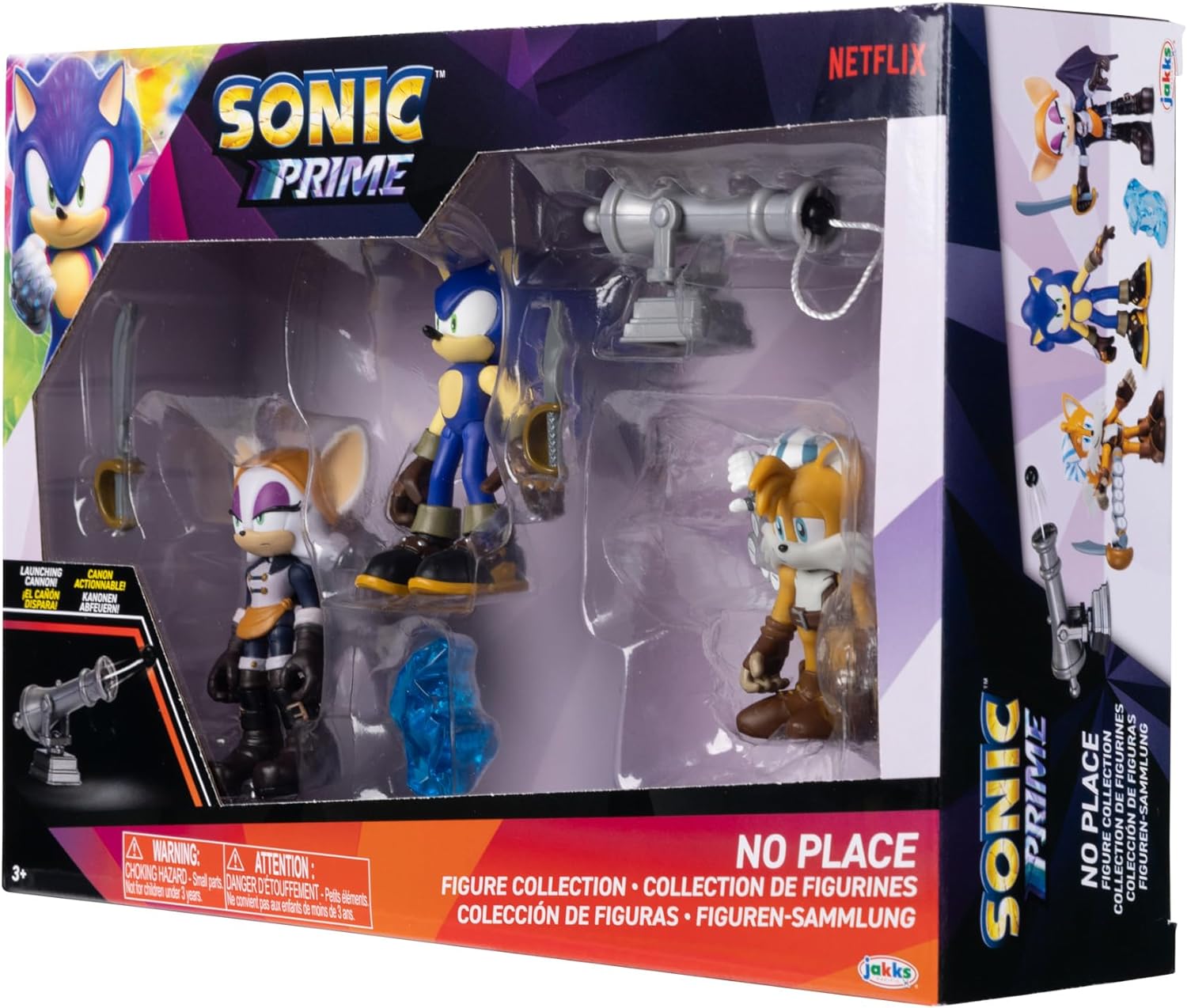 Sonic Prime 2.5" Figures Multipack- Wave 2