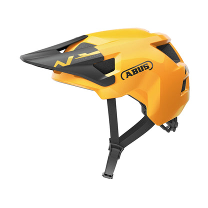 ABUS MTB Helmet YouDrop - Bike Helmet for Kids and Teens S (48-55 cm) Gelb (icon yellow)