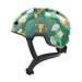 ABUS children's helmet Skurb Kid - robust bike helmet in skate style with room for a ponytail and various designs - for girls and boys M (50-55 cm) Grün (green jungle)