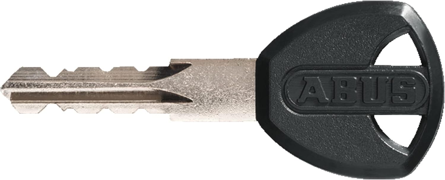 ABUS chain lock 1500 Web - special steel bicycle lock - 4 mm thick round chain - ABUS security level 3 - 110 cm - black Black 110 cm Web 1500