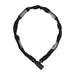 ABUS chain lock 1500 Web - special steel bicycle lock - 4 mm thick round chain - ABUS security level 3 - 110 cm - black Black 110 cm Web 1500
