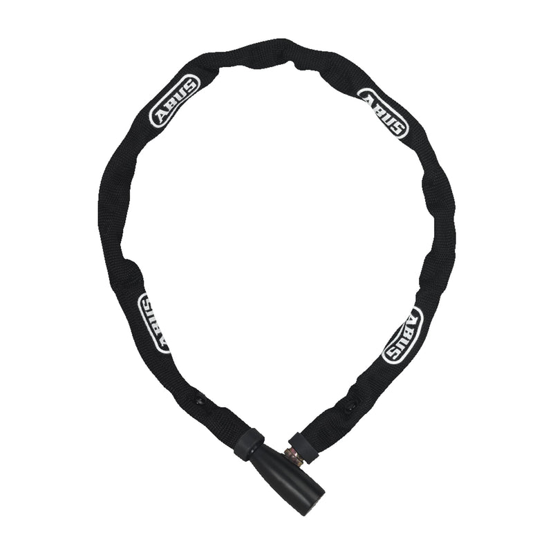 ABUS chain lock 1500 Web - special steel bicycle lock - 4 mm thick round chain - ABUS security level 3 - 110 cm - black Black 110 cm Web 1500