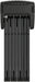 ABUS 62115 Bordo Granit XPlus 6500K/120 BK SH, 3.90 Feet, Folding Lock with SH Holder, BIkelock 120 cm / 3.9 Feet Black