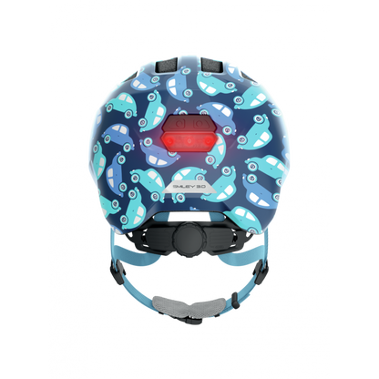 Abus Helmet Smiley 3.0-Led Blue Car S 45-50