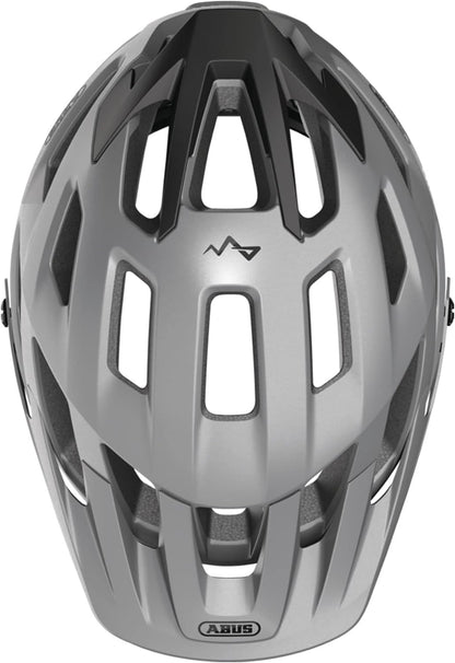 ABUS Moventor 2.0 MTB Helmet - High-Comfort Off-Road Bike Helmet - All-Mountain Helmet, Unisex Silver (Ti silver) S (51-55 cm) Moventor 2.0