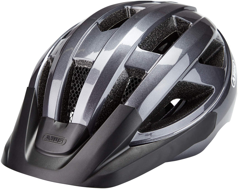 ABUS Macator Racing Bike Helmet - Sporty Bicycle Helmet for Beginners - for Women and Men Grey (titan) L MACATOR