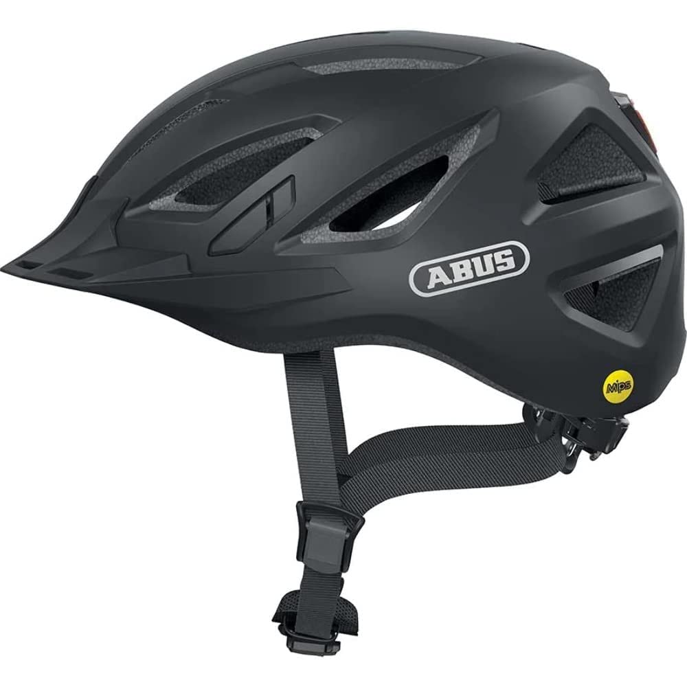 ABUS Velvet Black XL Casco, Adulti Unisex, Nero (Rosso)
