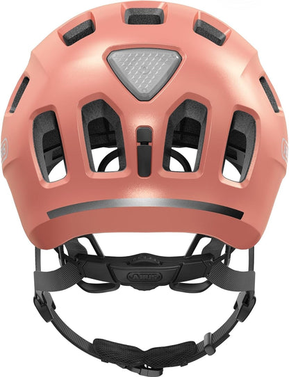ABUS Youn-I 2.0 bike helmet - with light for children, teenagers and young adults - for girls and boys - gold, size M