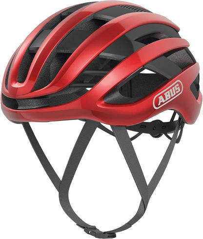 ABUS AirBreaker Racing Bike Helmet - High-End Bike Helmet for Professional Cycling - Unisex, for Men and Women L (59-61 cm) Rot (performance red)