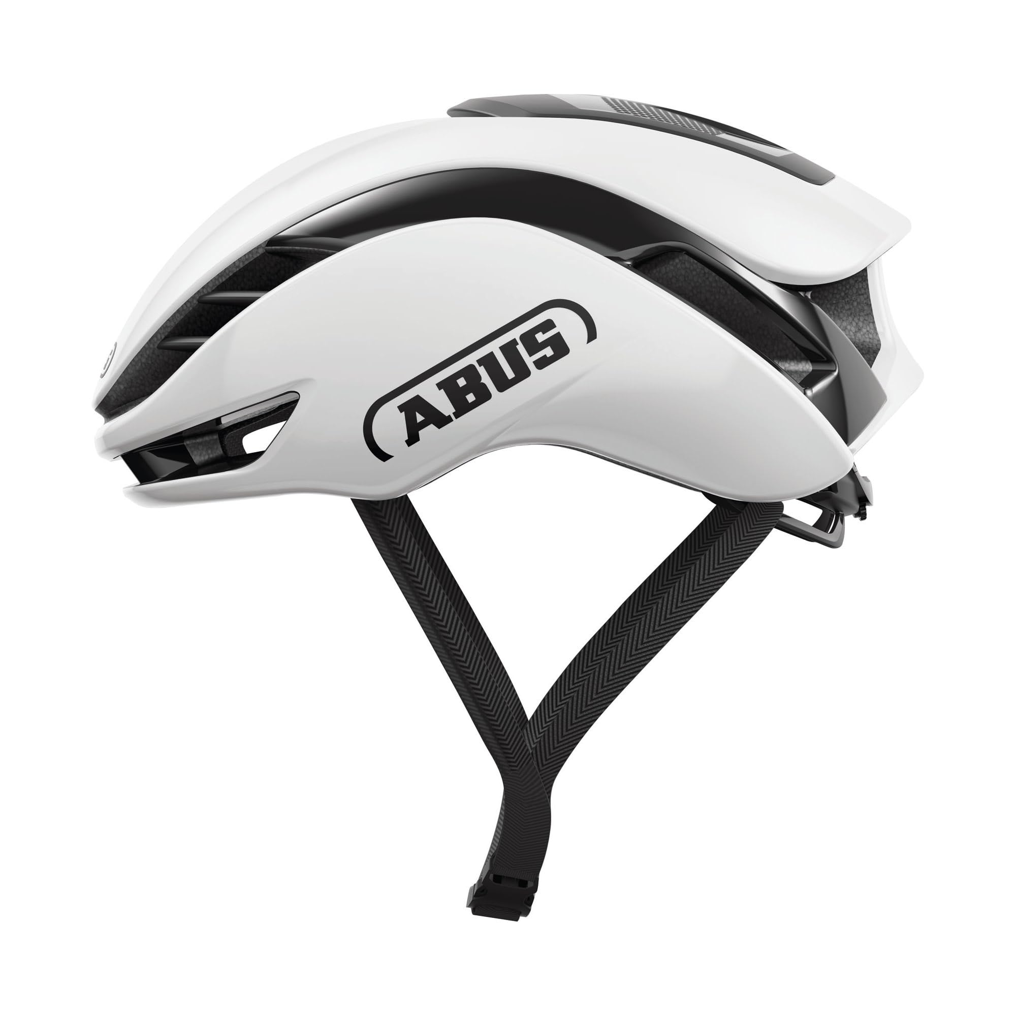 ABUS GameChanger 2.0 Racing Bicycle Helmet - High-performance Aero Road Bike Helmet with Optimised Aerodynamics and Ventilation for Men and Women - Size S, White
