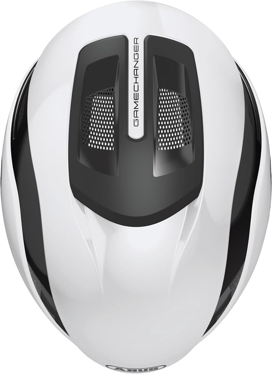 ABUS GameChanger 2.0 Racing Bicycle Helmet - High-performance Aero Road Bike Helmet with Optimised Aerodynamics and Ventilation for Men and Women - Size L, White