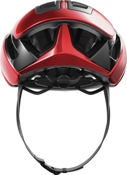 ABUS GameChanger 2.0 Road Aero Elite Helmet in Performance Red (Made in Italy) - Large (57-61cm) [Red]