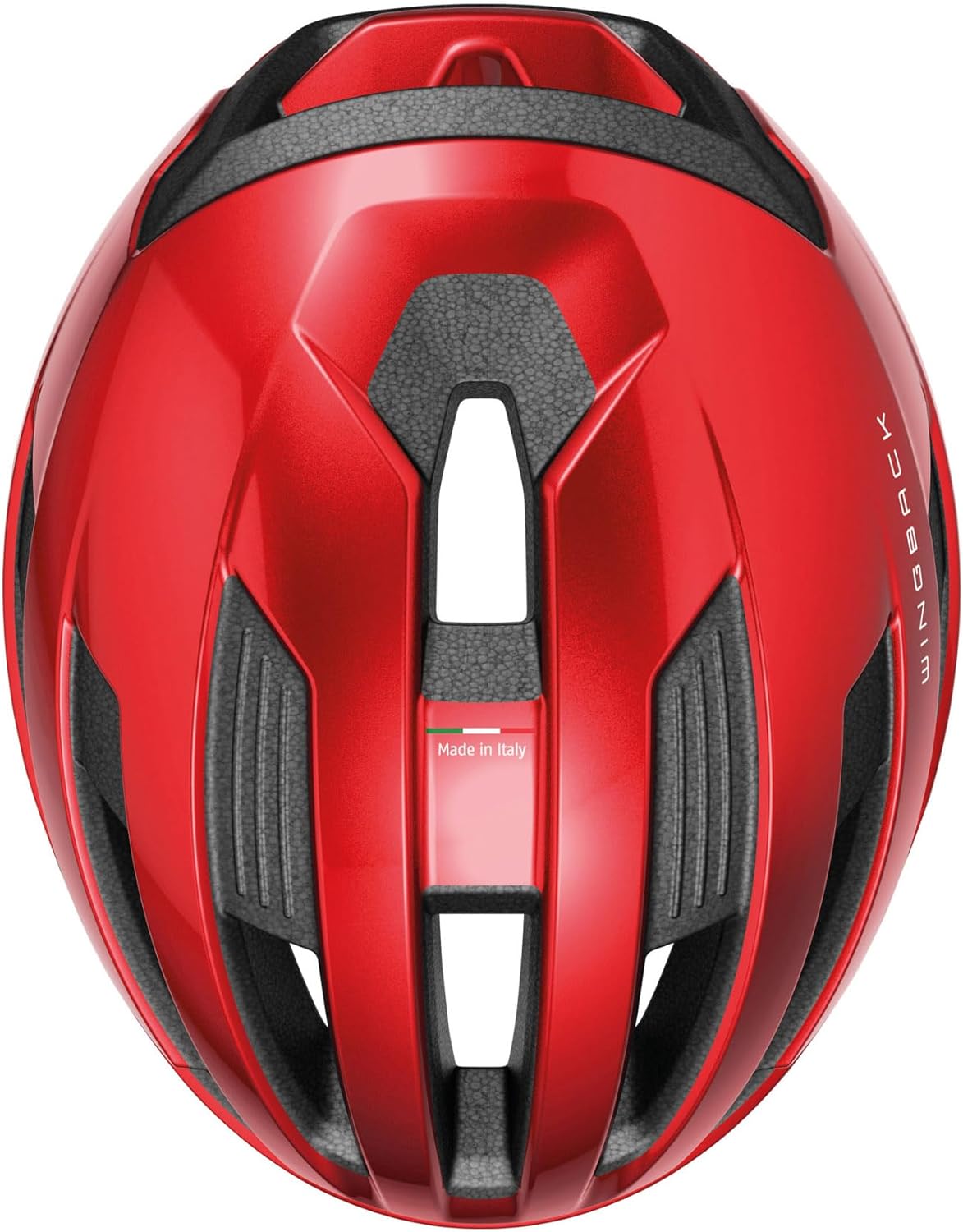 ABUS WingBack Racing Bicycle Helmet - Simple Helmet for Sporty Riding in Everyday Use M (54-58 cm) Rot (performance red)