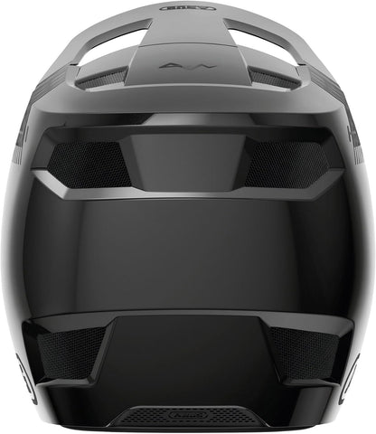 ABUS Downhill Bicycle Helmet HiDrop - Full-face Helmet with ABS Outer Shell for MTB Trails S (55-56 cm) Schwarz (shiny black)