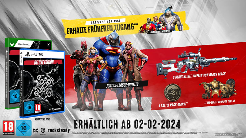 Suicide Squad: Kill the Justice League Deluxe Edition (PlayStation 5) PlayStation 5 Deluxe Edition