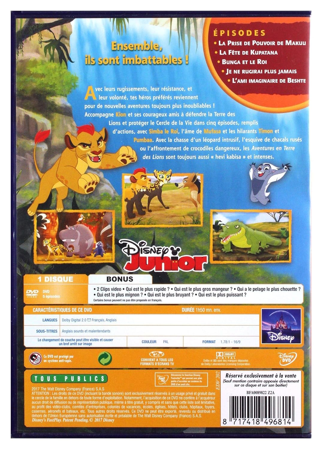 A Garde Du Roi Lion Aventures En Terre Des Lions