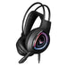 Varr Mic VH8010 Stereo Lite - Auriculares para Videojuegos (3,5 mm, USB), Color Negro